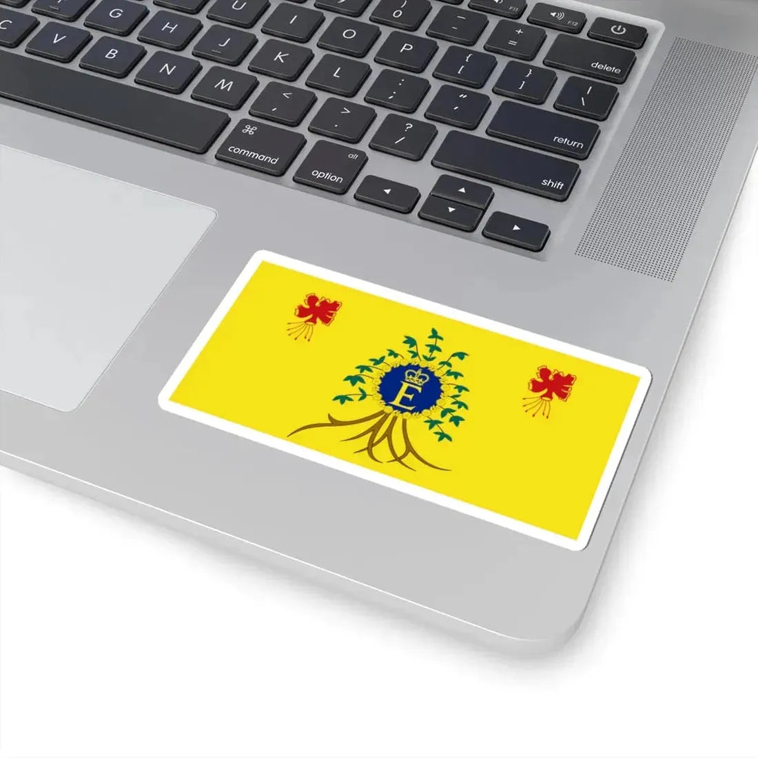 Royal Standard of Barbados 1975-2021 (Barbados) STICKER Vinyl Kiss-Cut Decal - The Sticker Space
