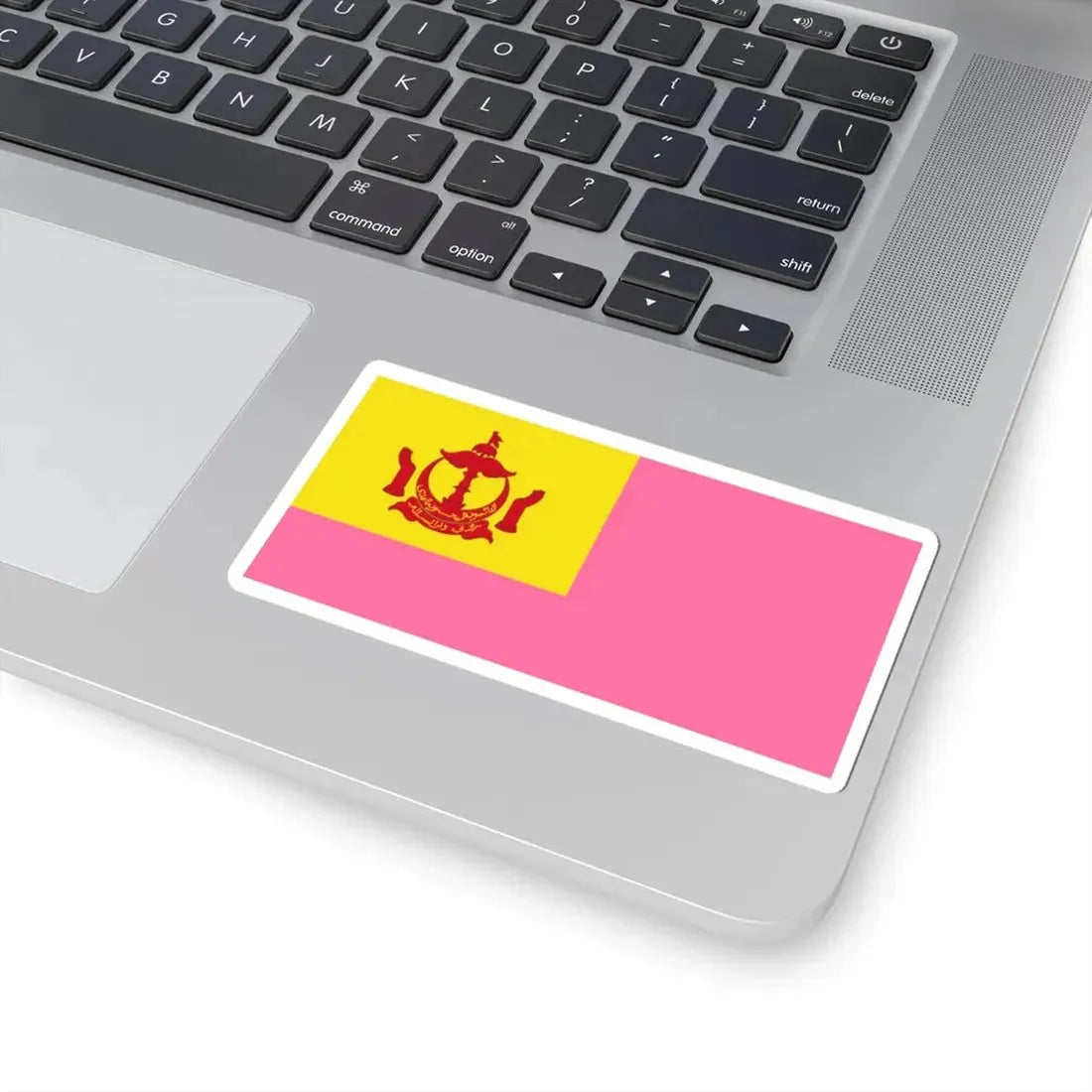 Royal Standard of the Cheteria Damit (Brunei) STICKER Vinyl Kiss-Cut Decal - The Sticker Space