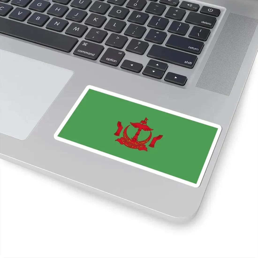 Royal Standard of the Pengiran Di-Gadong Non-Gahara (Brunei) STICKER Vinyl Kiss-Cut Decal - The Sticker Space