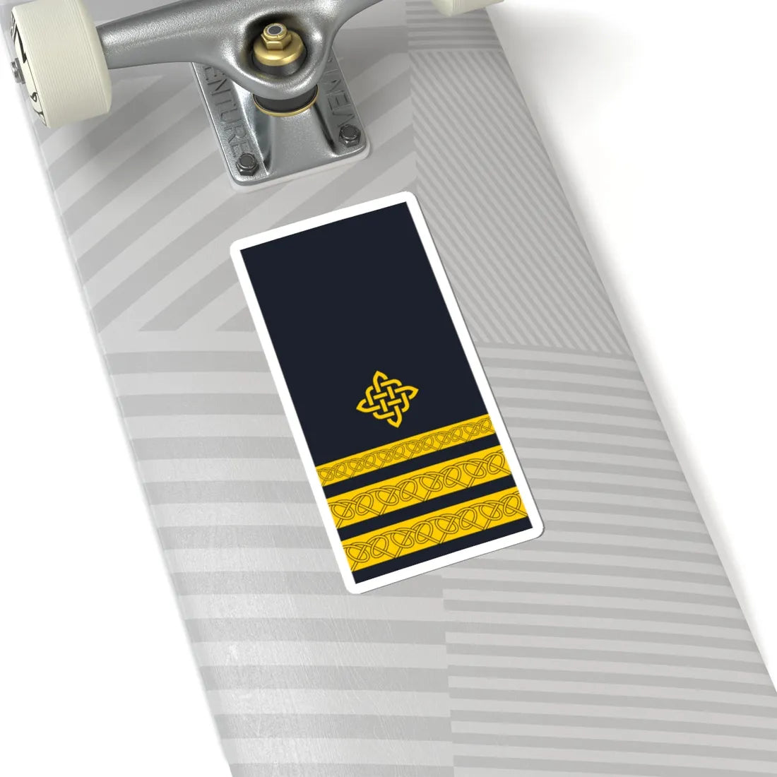 Rukav zimske odore poručnika bojnog broda HRM (Croatia) (Military Rank) STICKER Vinyl Kiss-Cut Decal - The Sticker Space