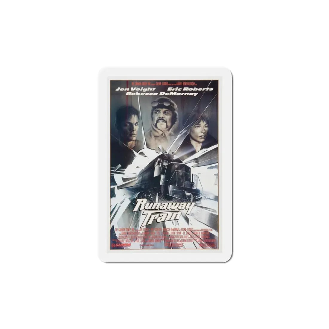 Runaway Train 1986 Movie Poster Refrigerator Magnet - The Sticker Space