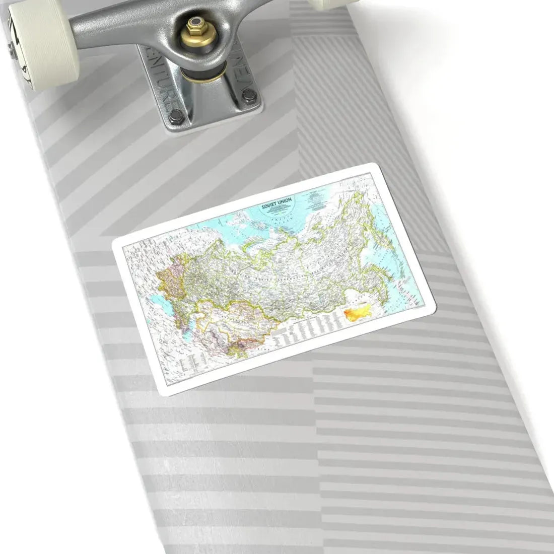 Russia - Soviet Union 1 (1990) (Map) STICKER Vinyl Kiss-Cut Decal - The Sticker Space
