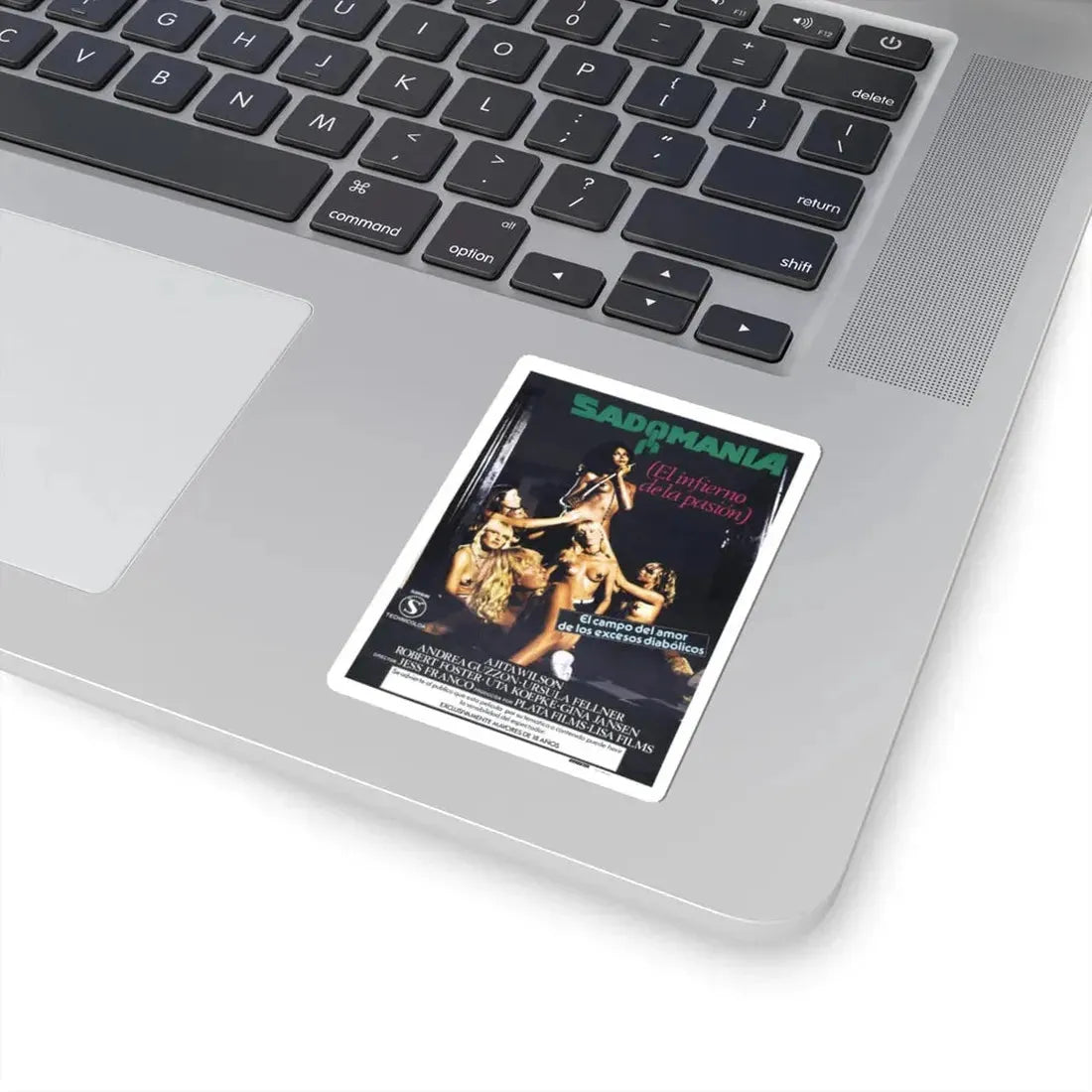 SADOMANIA 1981 Movie Poster - STICKER Vinyl Kiss-Cut Decal - The Sticker Space