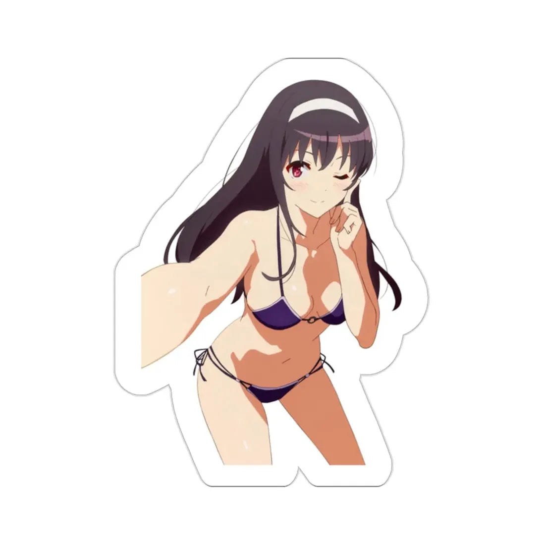 Saenai Heroine no Sodatekata - Utaha Kasumigaoka v2 (Anime/Ecchi/Waifu) STICKER Vinyl Die-Cut Decal - The Sticker Space