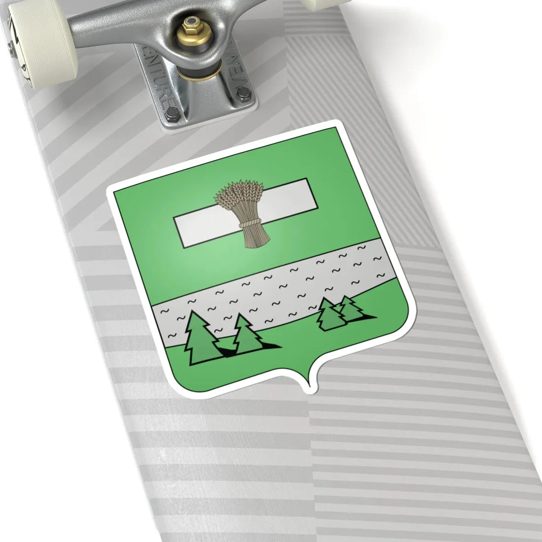 Saint-Gédeon Blason (Canada) (Coat of Arms) STICKER Vinyl Kiss-Cut Decal - The Sticker Space