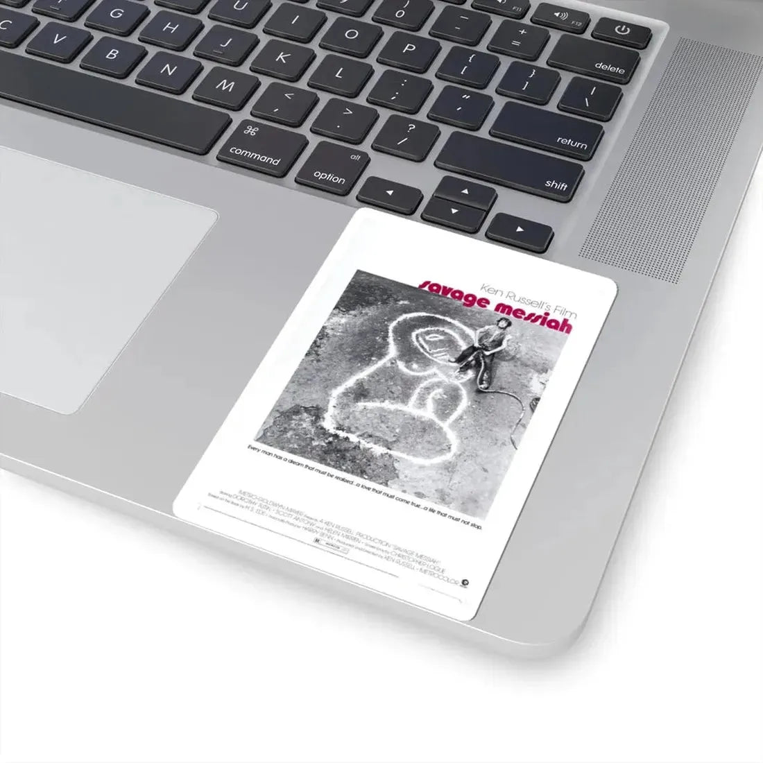 Savage Messiah 1972 Movie Poster - STICKER Vinyl Kiss-Cut Decal - The Sticker Space