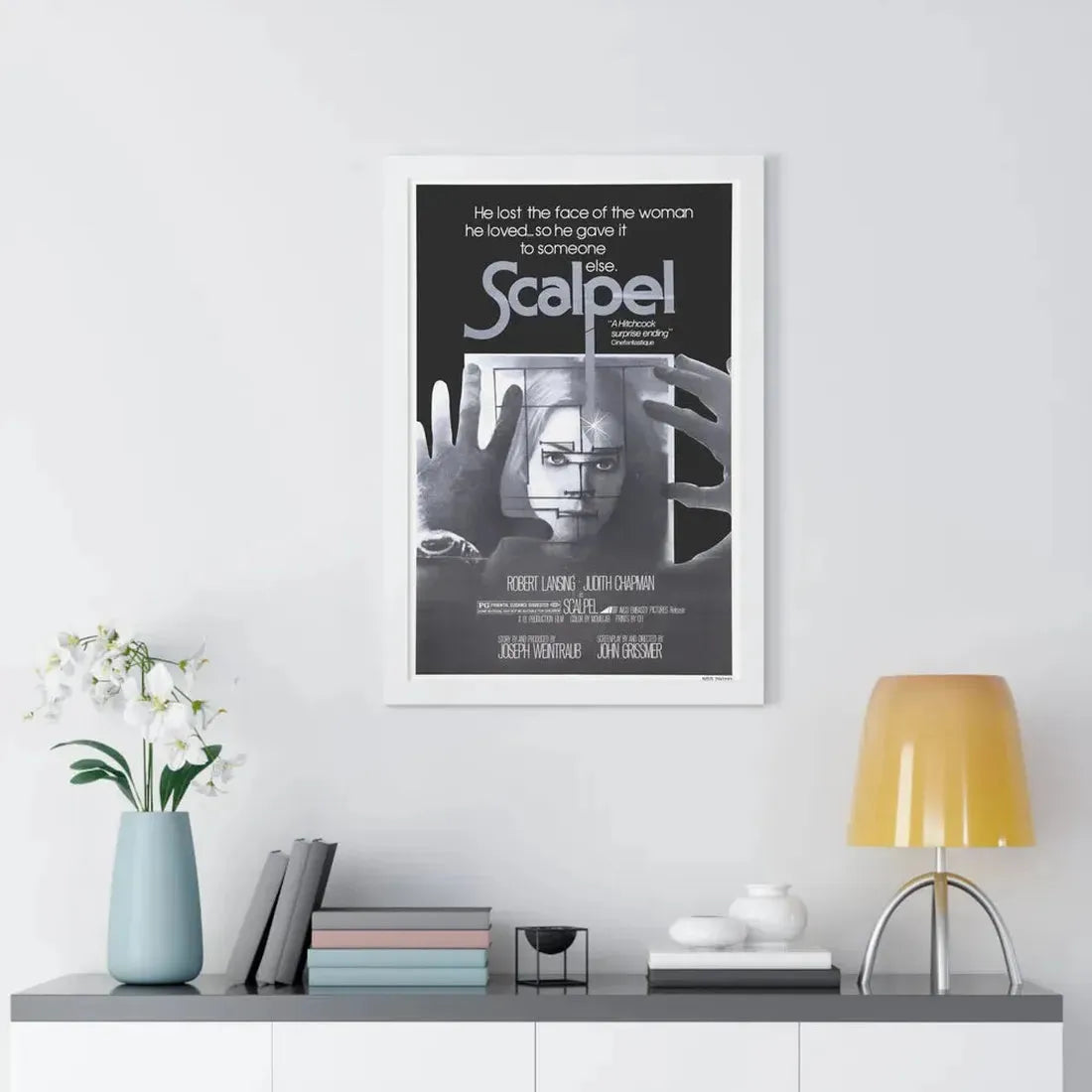 SCALPEL 1977 - Framed Movie Poster - The Sticker Space