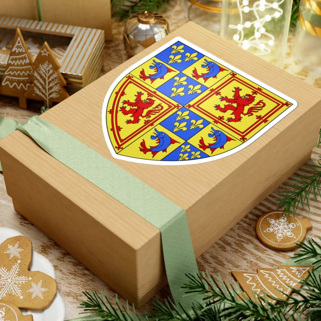 Scotland Arms 1559 (Scotland) (Coat of Arms) STICKER Vinyl Kiss-Cut Decal - The Sticker Space