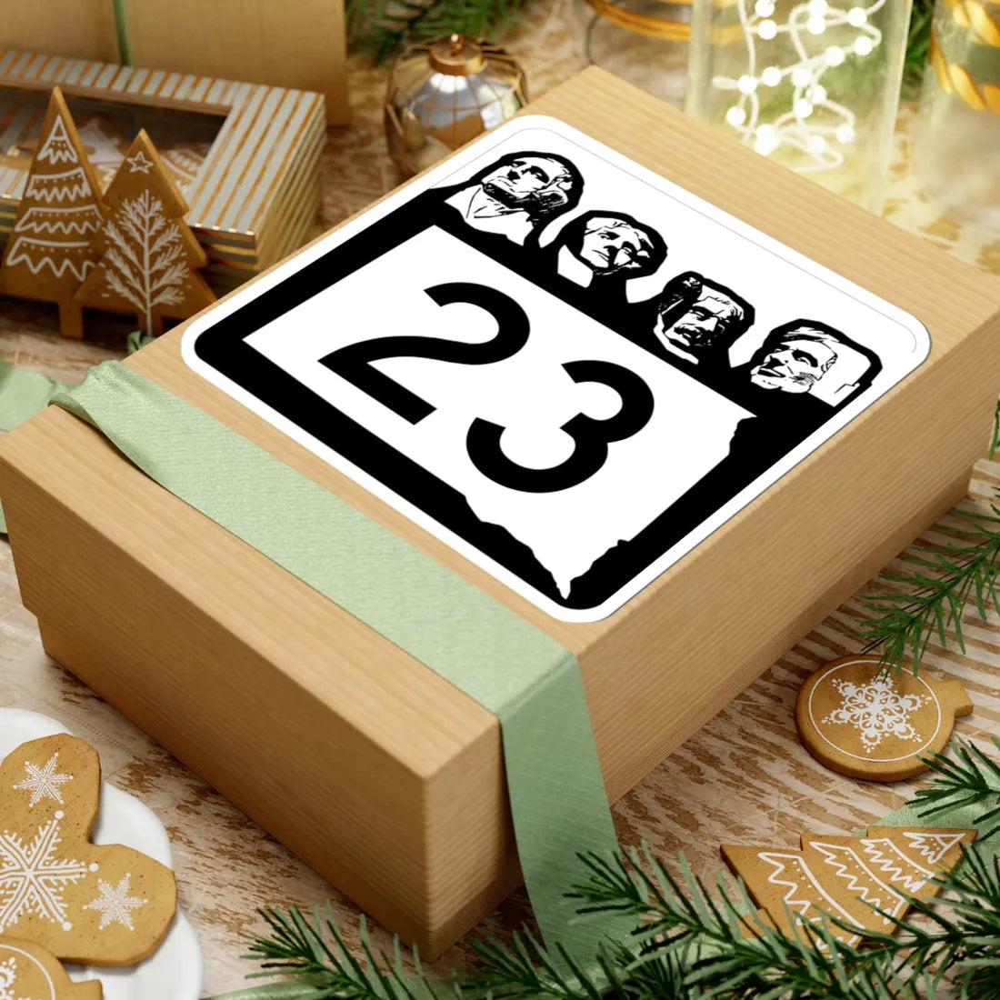 SD 23 1960 (South Dakota) (Road Sign) STICKER Vinyl Kiss-Cut Decal - The Sticker Space