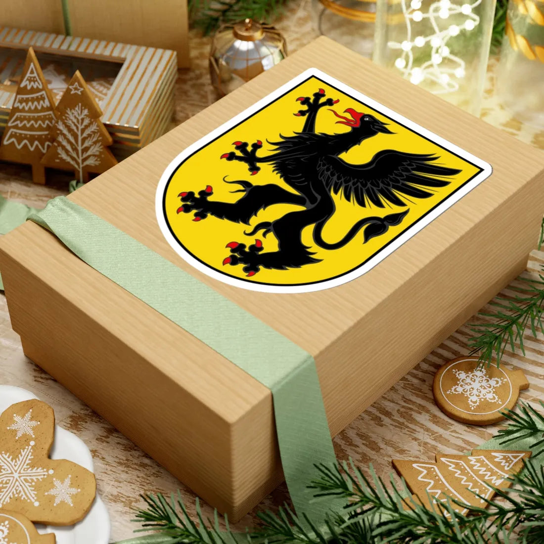 Södermanland coat of arms (Sweden) (Coat of Arms) STICKER Vinyl Kiss-Cut Decal - The Sticker Space