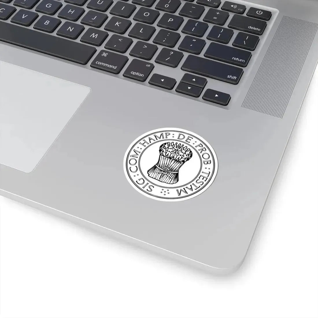 Seal of Hampshire County Massachusetts (United States) STICKER Vinyl Kiss-Cut Decal - The Sticker Space
