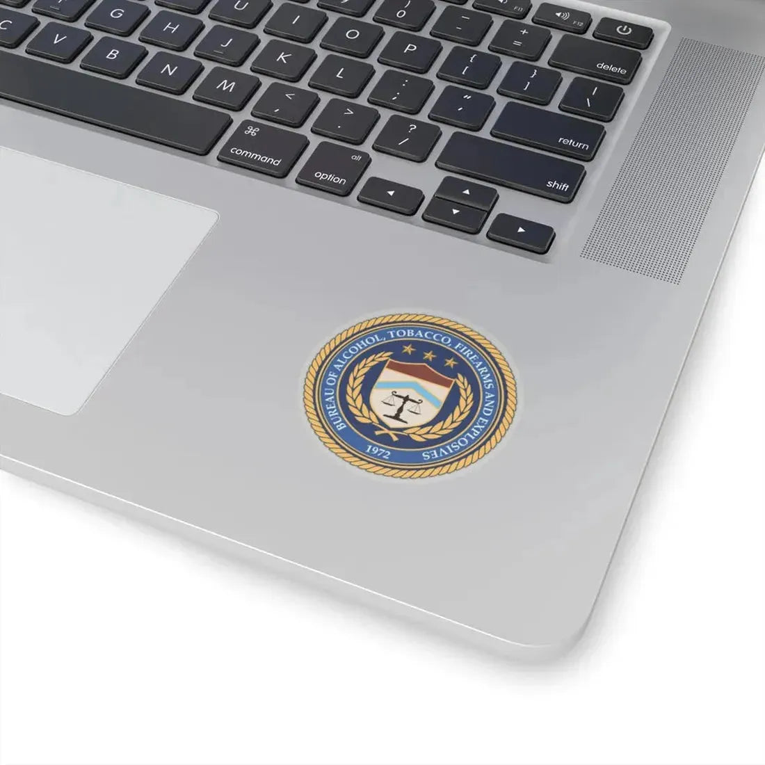 Seal of the Bureau of Alcohol Tobacco Firearms and Explosives - STICKER Vinyl Kiss-Cut Decal - The Sticker Space