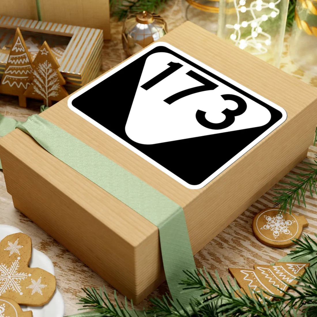 Secondary Tennessee 173 (Tennessee) (Road Sign) STICKER Vinyl Kiss-Cut Decal - The Sticker Space