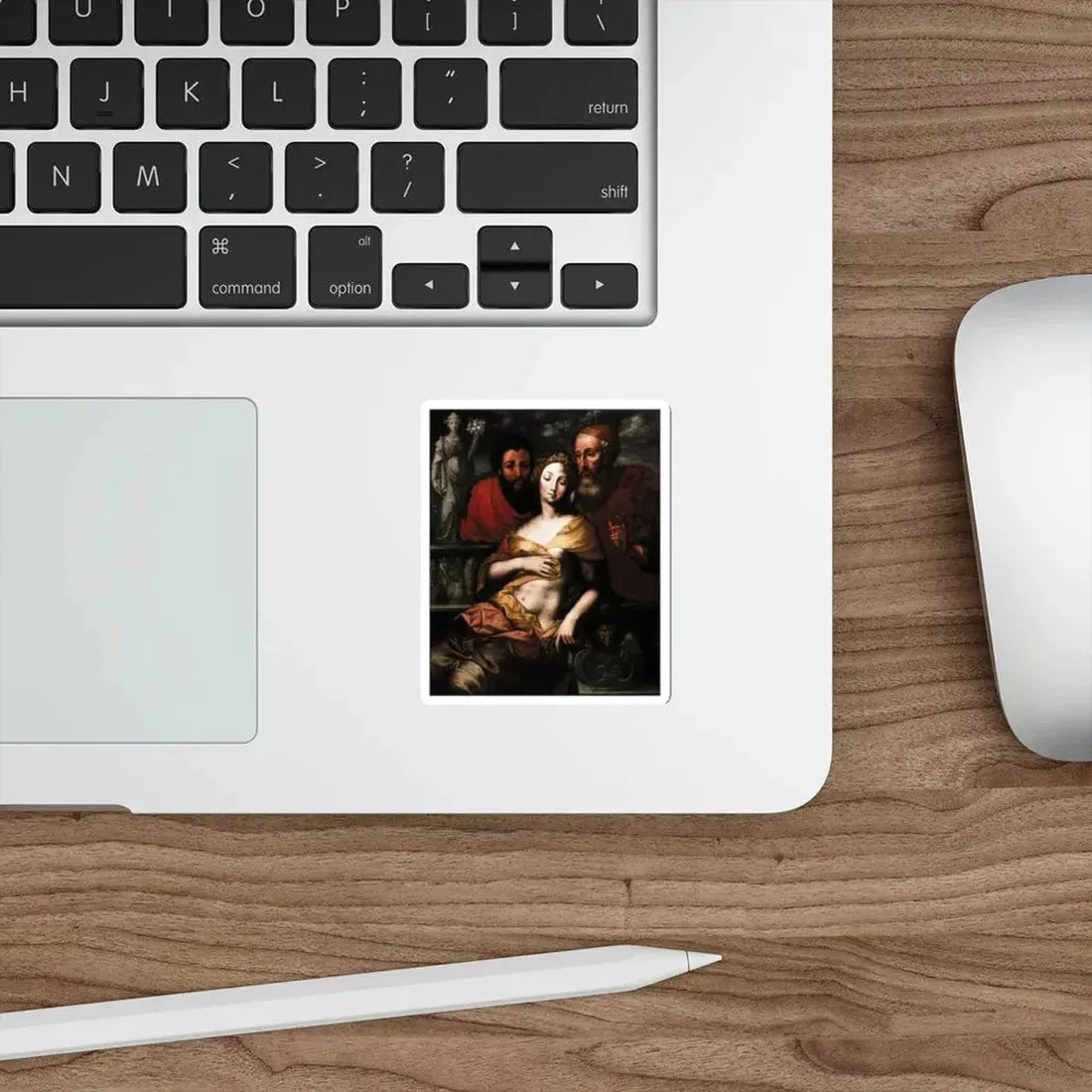 SELLAER, Vincent - Susanna and Elders (Artwork) STICKER Vinyl Die-Cut Decal - The Sticker Space