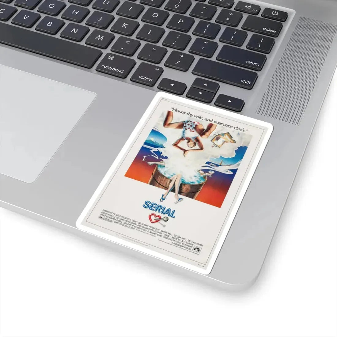 Serial 1980 Movie Poster - STICKER Vinyl Kiss-Cut Decal - The Sticker Space