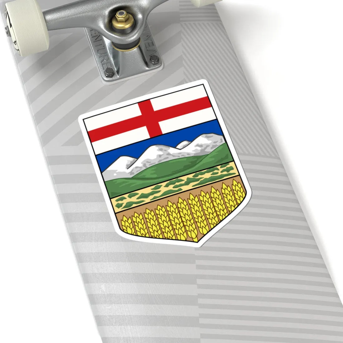 Shield of Alberta (Canada) (Coat of Arms) STICKER Vinyl Kiss-Cut Decal - The Sticker Space