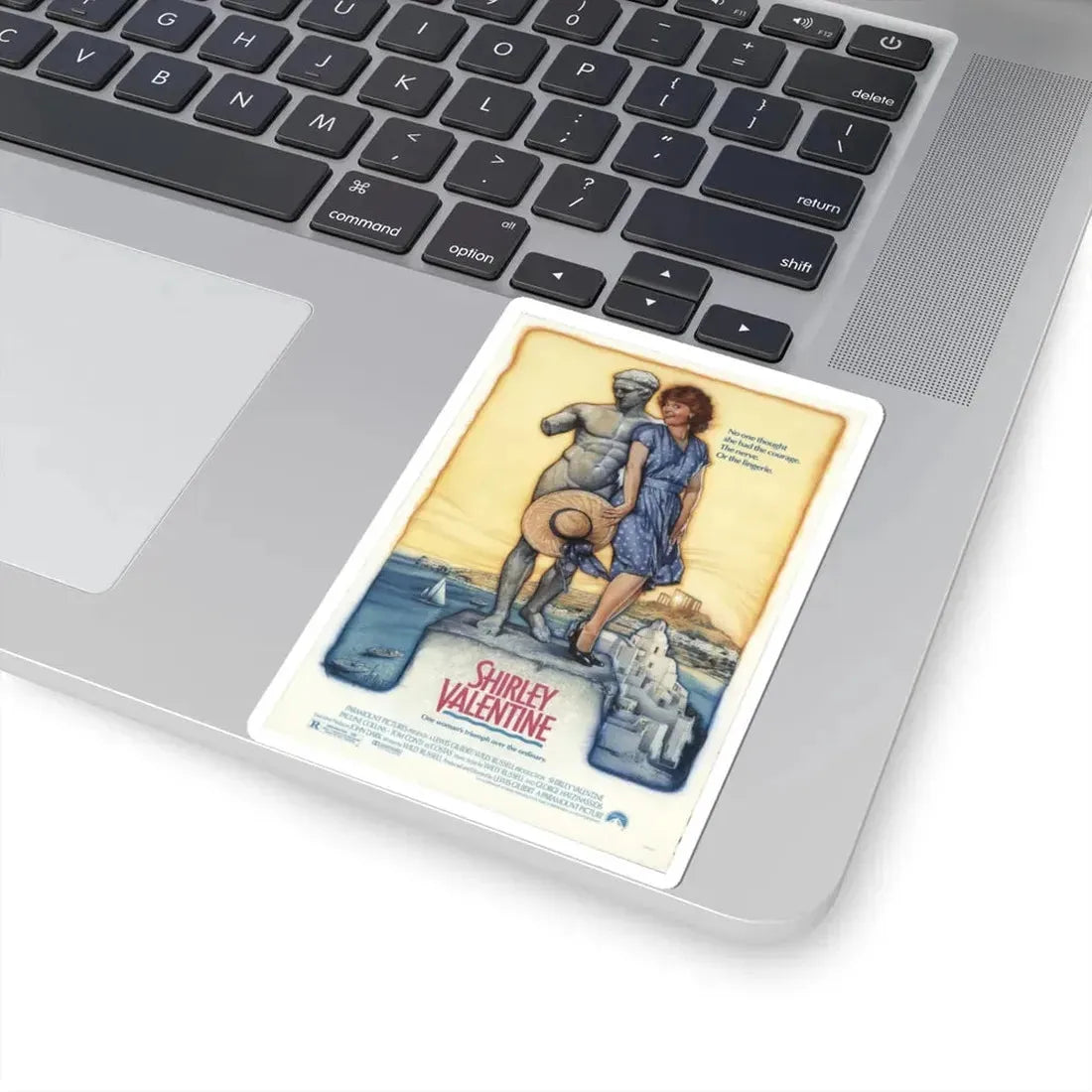 Shirley Valentine 1989 Movie Poster - STICKER Vinyl Kiss-Cut Decal - The Sticker Space