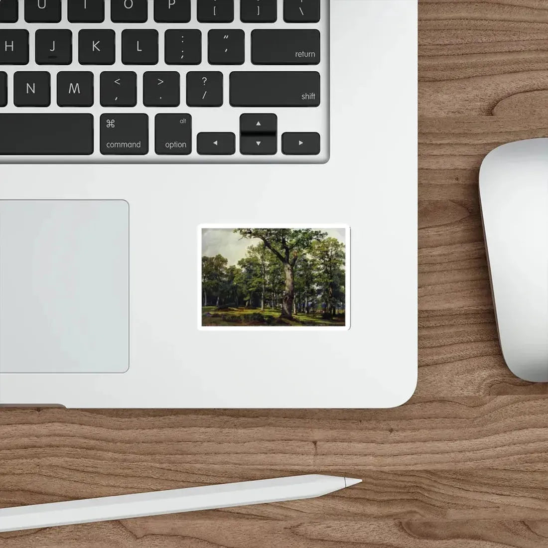 SHISKIN, Ivan Ivanovich - 1869 Oak Forest 55 (Artwork) STICKER Vinyl Die-Cut Decal - The Sticker Space