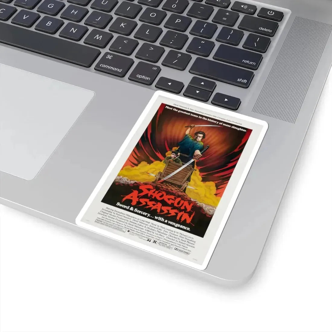 Shogun Assassin 1980 Movie Poster - STICKER Vinyl Kiss-Cut Decal - The Sticker Space