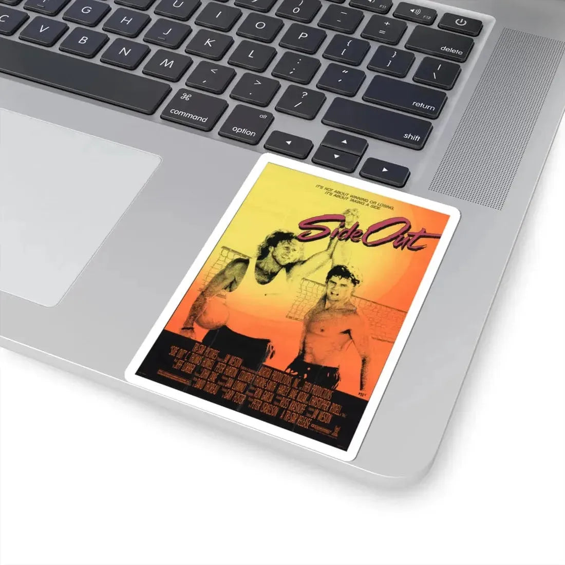 Side Out 1990 Movie Poster - STICKER Vinyl Kiss-Cut Decal - The Sticker Space