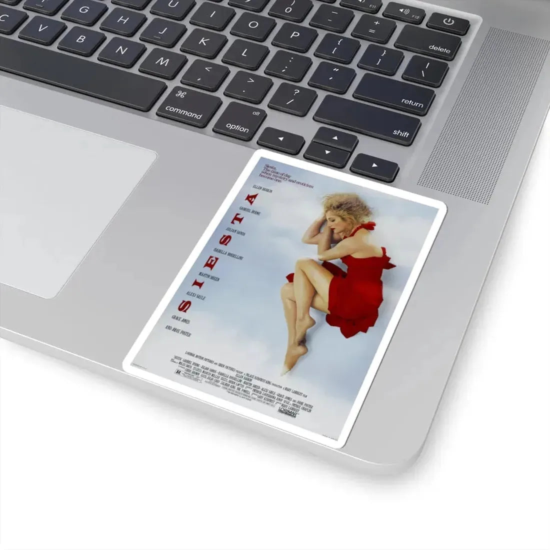 Siesta 1987 Movie Poster - STICKER Vinyl Kiss-Cut Decal - The Sticker Space