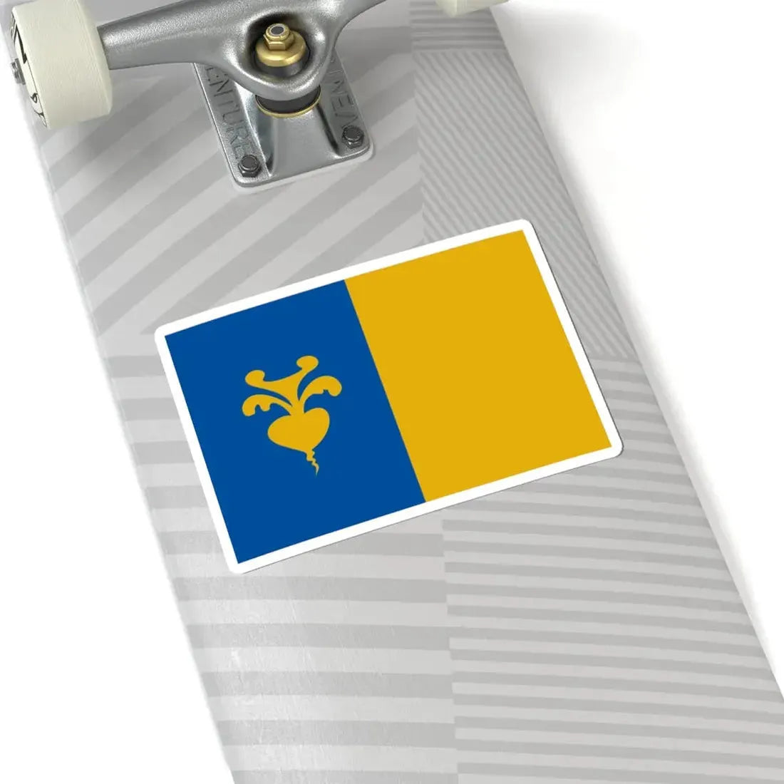 Sint-Niklaas vlag (Belgium) STICKER Vinyl Kiss-Cut Decal - The Sticker Space