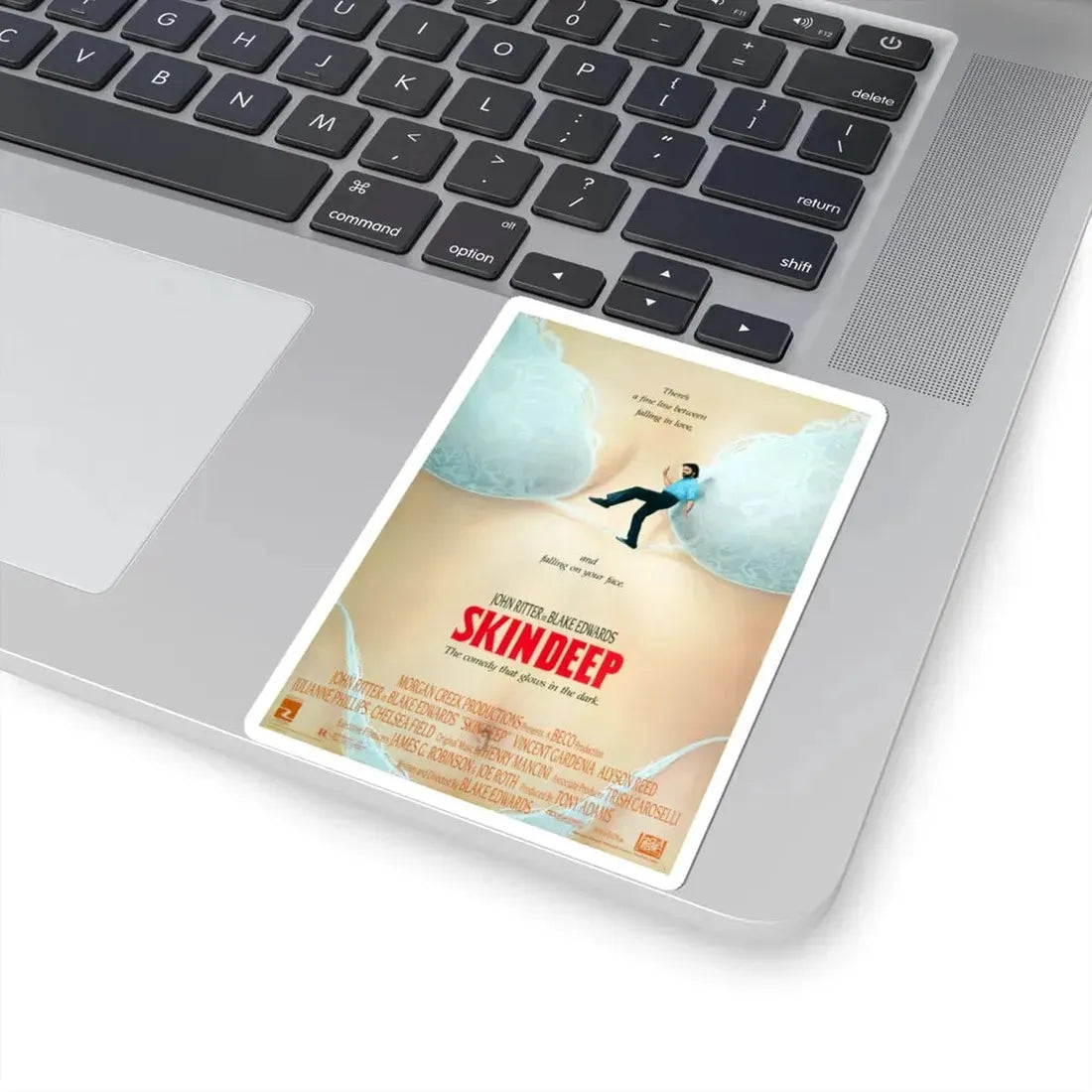 Skin Deep 1989 Movie Poster - STICKER Vinyl Kiss-Cut Decal - The Sticker Space