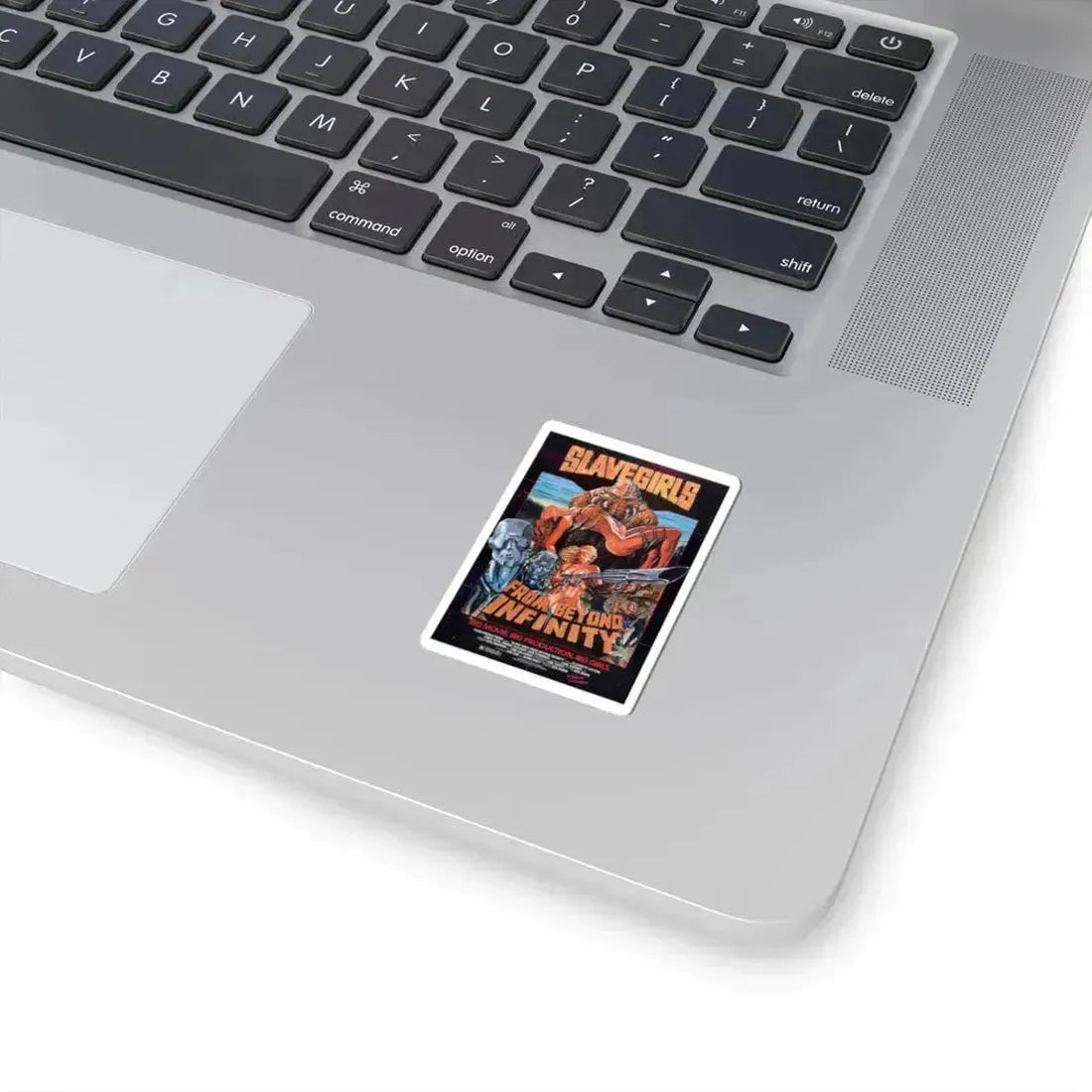 SLAVE GIRLS FROM BEYOND INFINITY 1987 Movie Poster - STICKER Vinyl Kiss-Cut Decal - The Sticker Space
