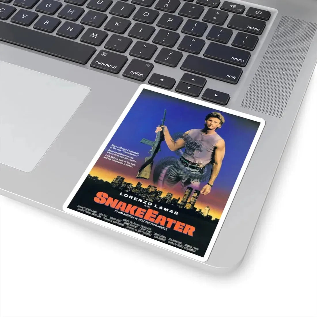 SNAKEEATER 1989 Movie Poster - STICKER Vinyl Kiss-Cut Decal - The Sticker Space