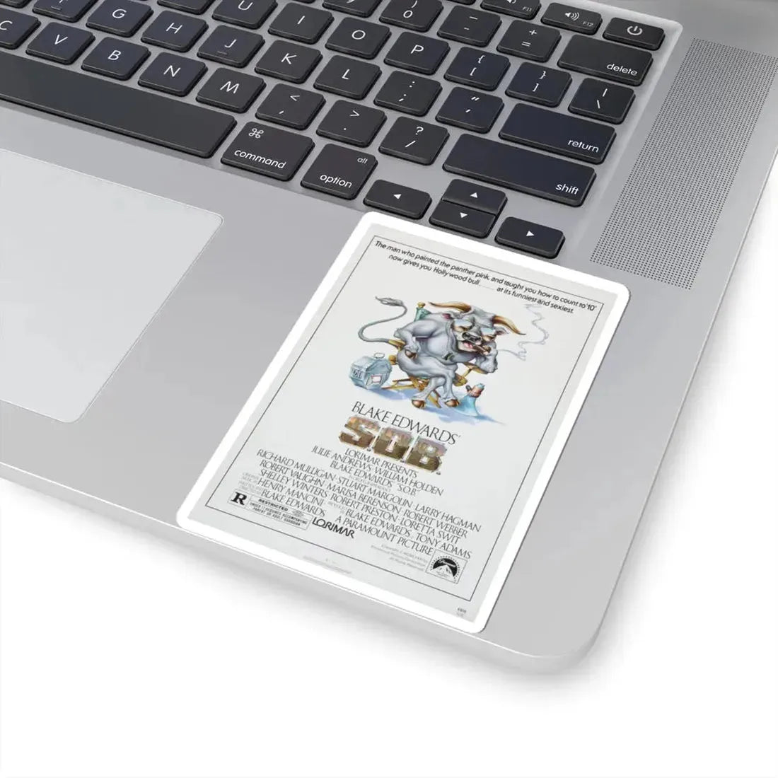 SOB 1981 Movie Poster - STICKER Vinyl Kiss-Cut Decal - The Sticker Space