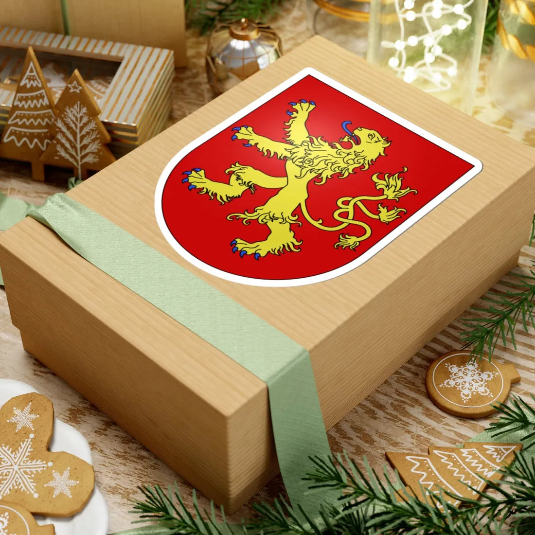 Soral-coat of arms (Switzerland) (Coat of Arms) STICKER Vinyl Kiss-Cut Decal - The Sticker Space