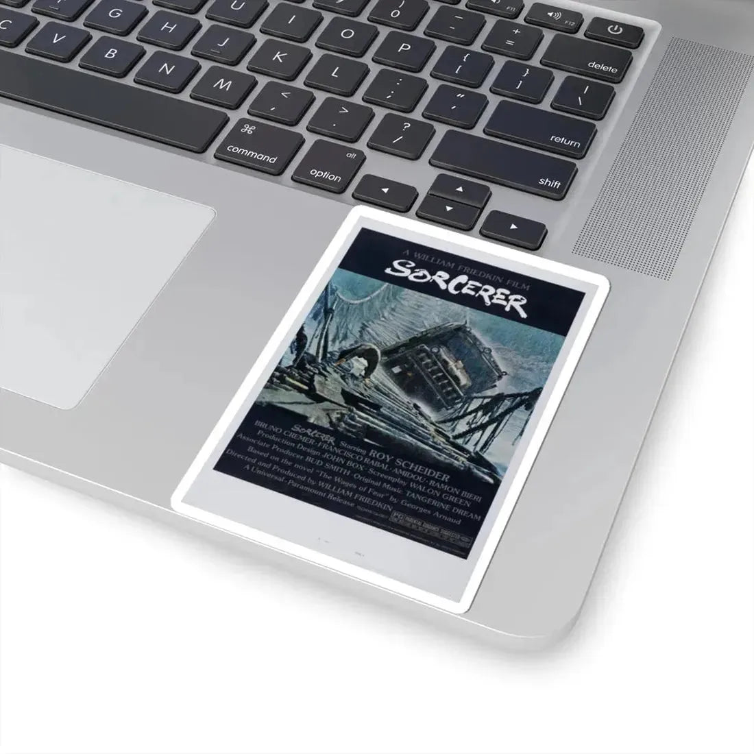 SORCERER 1977 Movie Poster - STICKER Vinyl Kiss-Cut Decal - The Sticker Space