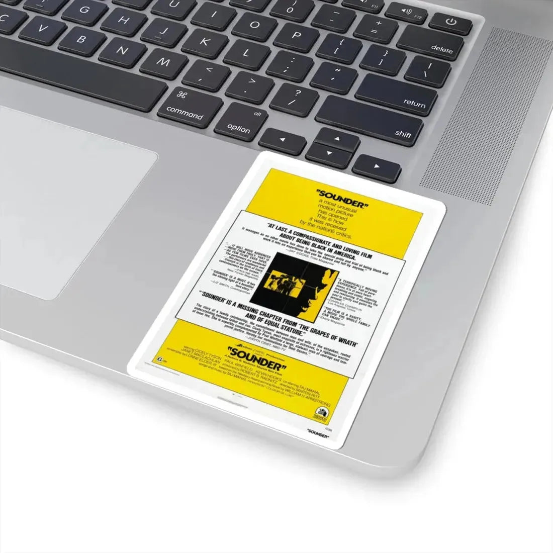 Sounder 1972 Movie Poster - STICKER Vinyl Kiss-Cut Decal - The Sticker Space