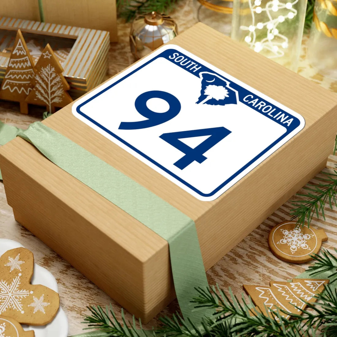 South Carolina 94 (South Carolina) (Road Sign) STICKER Vinyl Kiss-Cut Decal - The Sticker Space