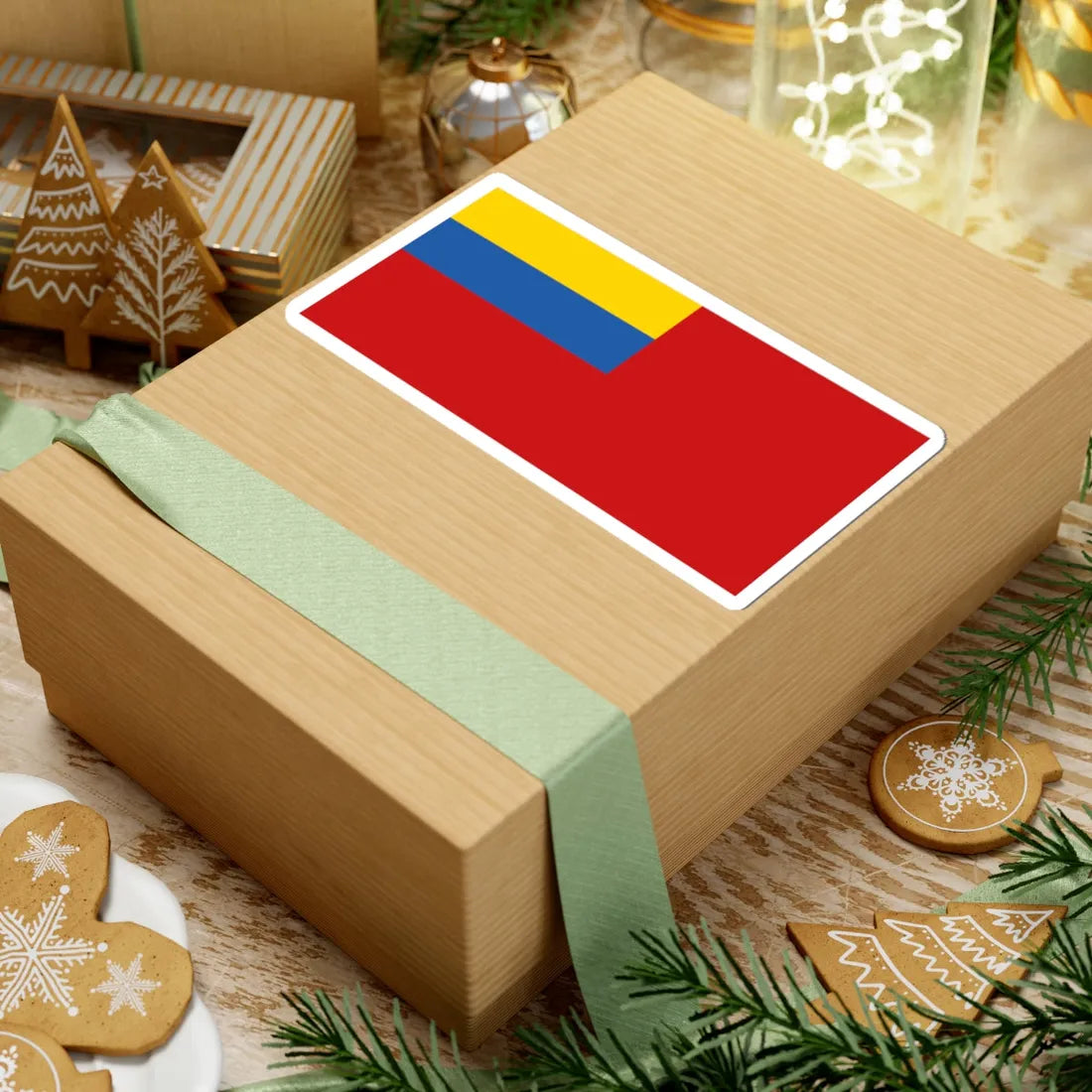 Soviet Ukraine Flag Proposal 1917 (Ukraine) STICKER Vinyl Kiss-Cut Decal - The Sticker Space