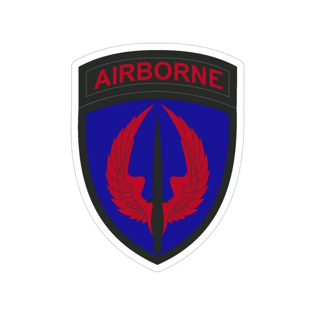 Special Operations Aviation Command (U.S. Army) Transparent STICKER Die-Cut Vinyl Decal 5 Inch - The Sticker Space