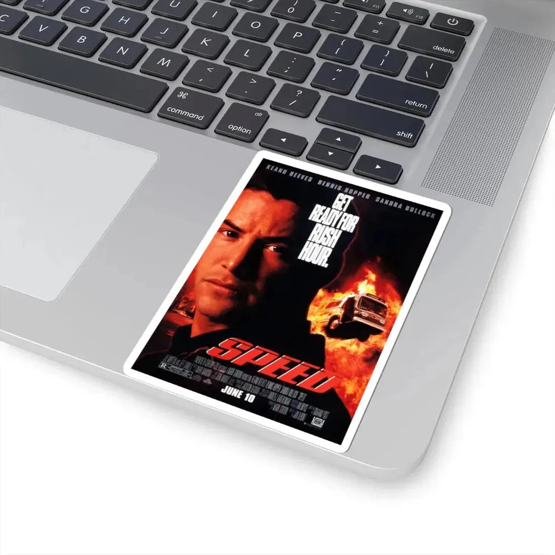 Speed 1994 Movie Poster - STICKER Vinyl Kiss-Cut Decal - The Sticker Space