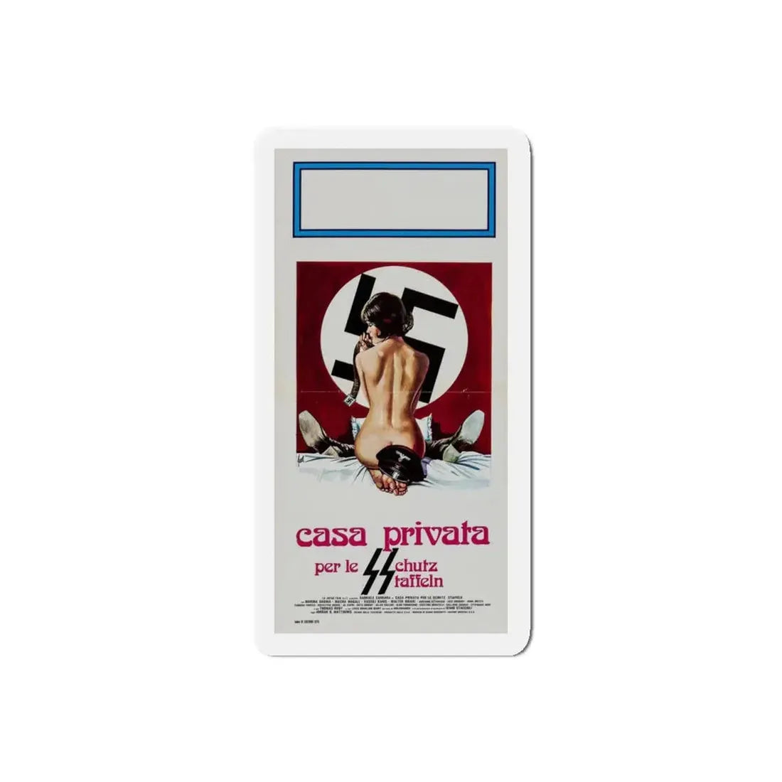 SS GIRLS (ITALIAN) 2 1977 Movie Poster - Refrigerator Magnet 5 Inch Die-Cut - The Sticker Space