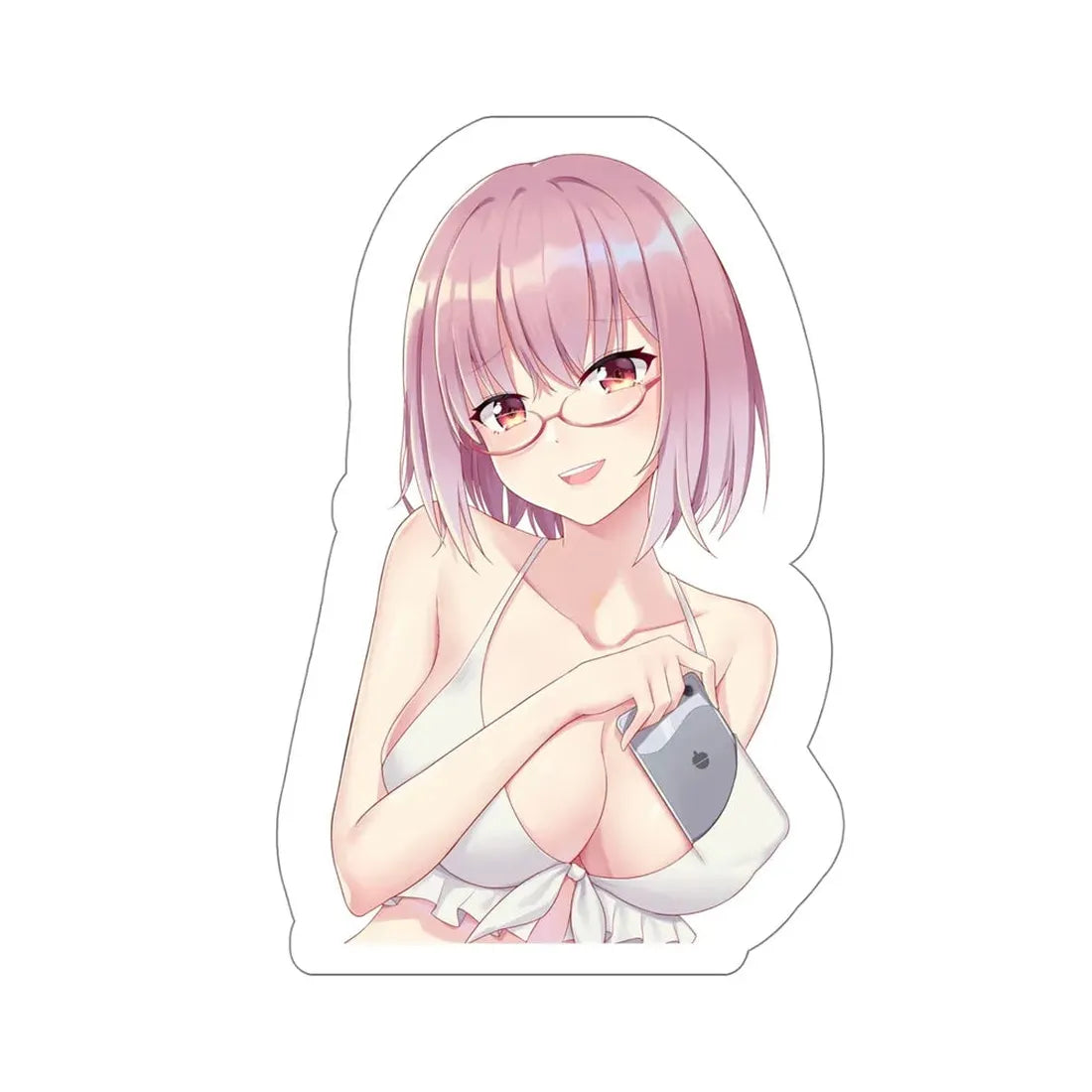 SSSS.Gridman - Akane Shinjō v2 (Anime/Ecchi/Waifu) STICKER Vinyl Die-Cut Decal 5 Inch - The Sticker Space