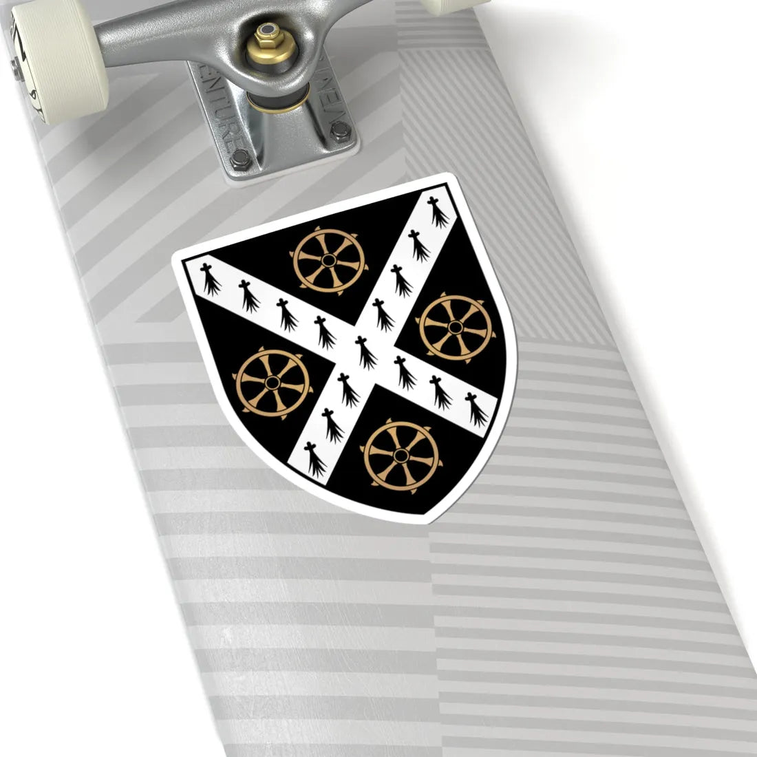 St-Catherines College Oxford Coat Of Arms (England) (Coat of Arms) STICKER Vinyl Kiss-Cut Decal - The Sticker Space