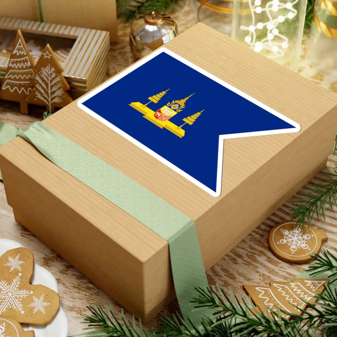 Standard of the Crown Princess of Siam (Thailand) STICKER Vinyl Kiss-Cut Decal - The Sticker Space