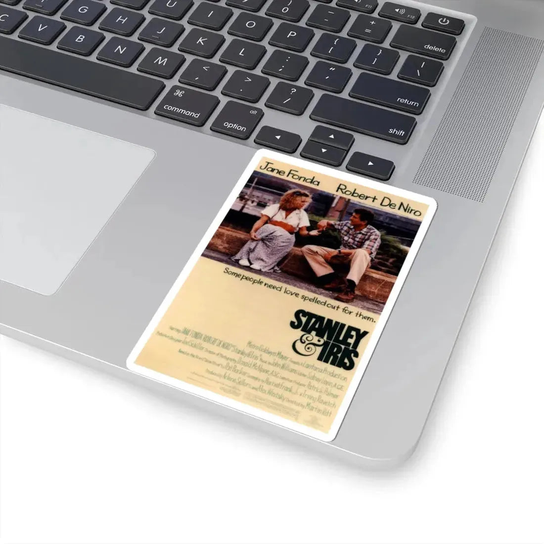 Stanley & Iris 1990 Movie Poster - STICKER Vinyl Kiss-Cut Decal - The Sticker Space