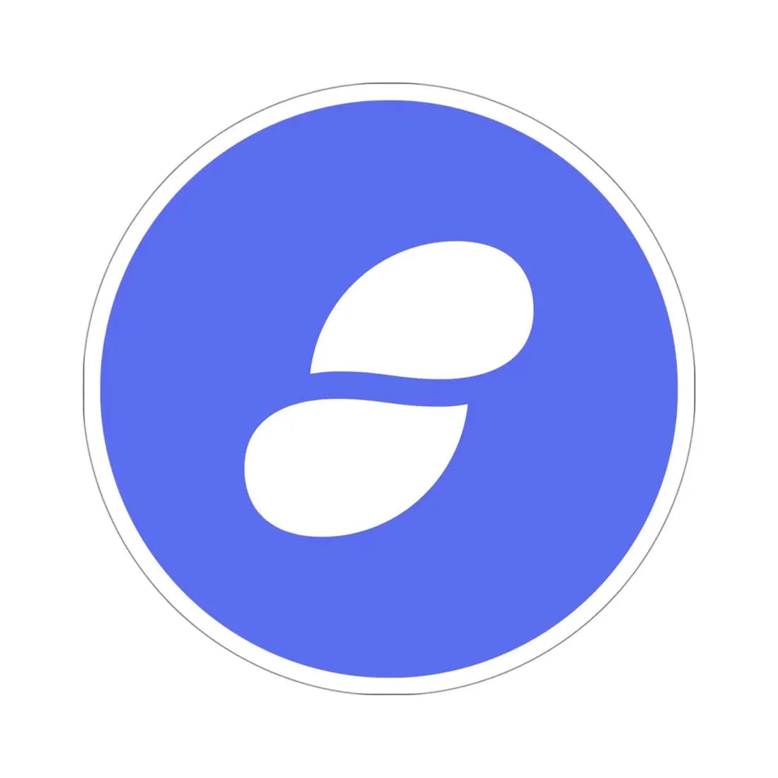 STATUS SNT (Cryptocurrency) STICKER Vinyl Die-Cut Decal 4 Inch - The Sticker Space