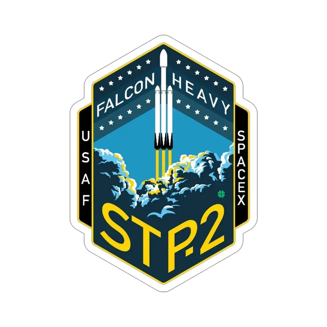 STP-2 (SpaceX) STICKER Vinyl Die-Cut Decal 5 Inch - The Sticker Space