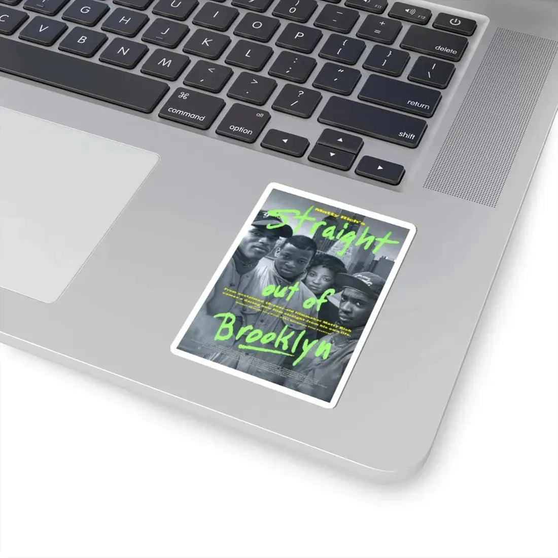 Straight Out of Brooklyn 1991 Movie Poster - STICKER Vinyl Kiss-Cut Decal - The Sticker Space