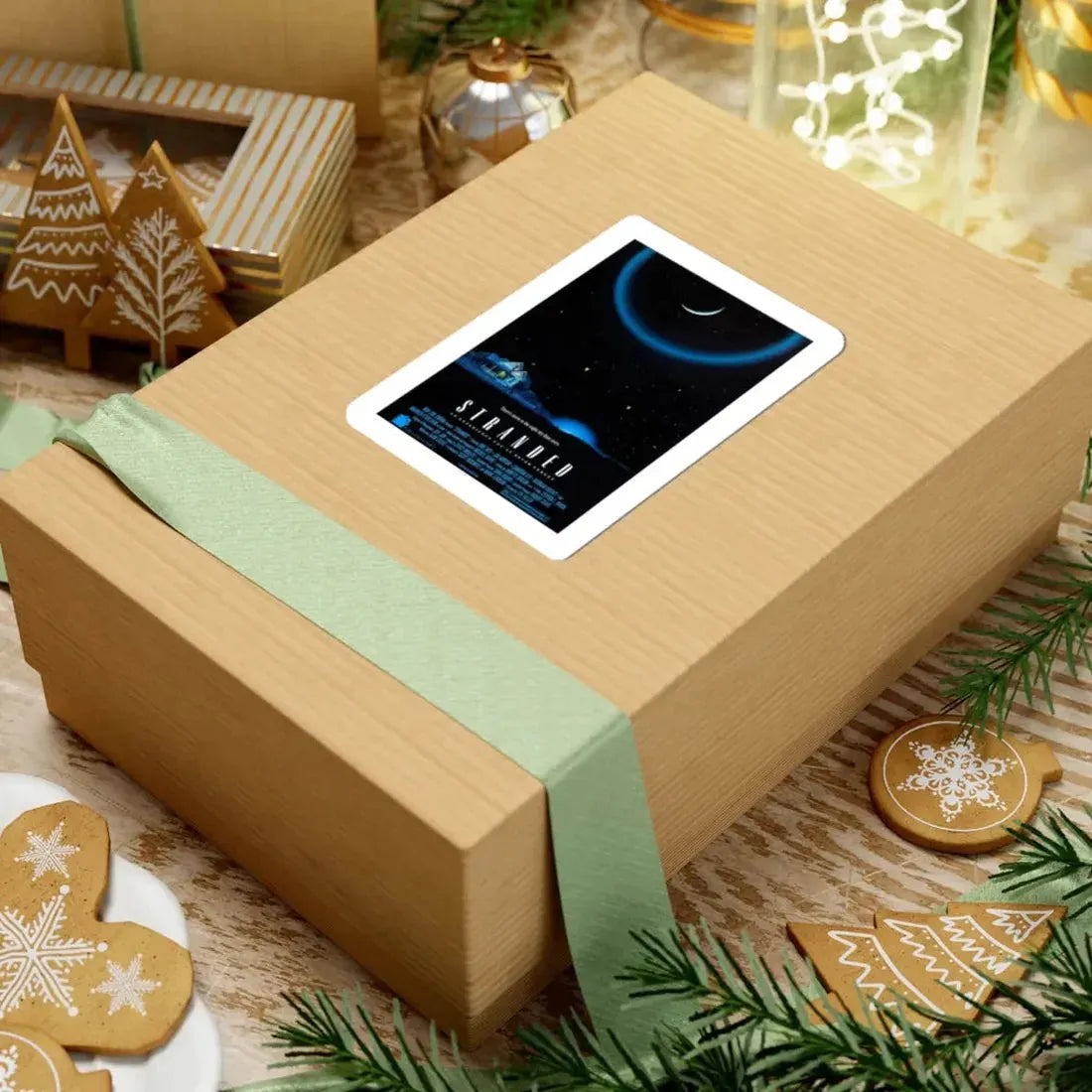 STRANDED 1987 Movie Poster - STICKER Vinyl Kiss-Cut Decal - The Sticker Space