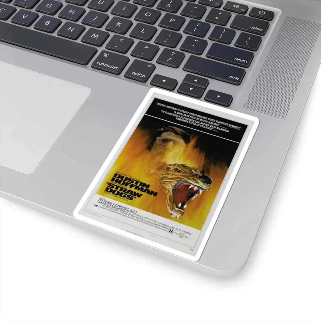 Straw Dogs 1971 Movie Poster - STICKER Vinyl Kiss-Cut Decal - The Sticker Space