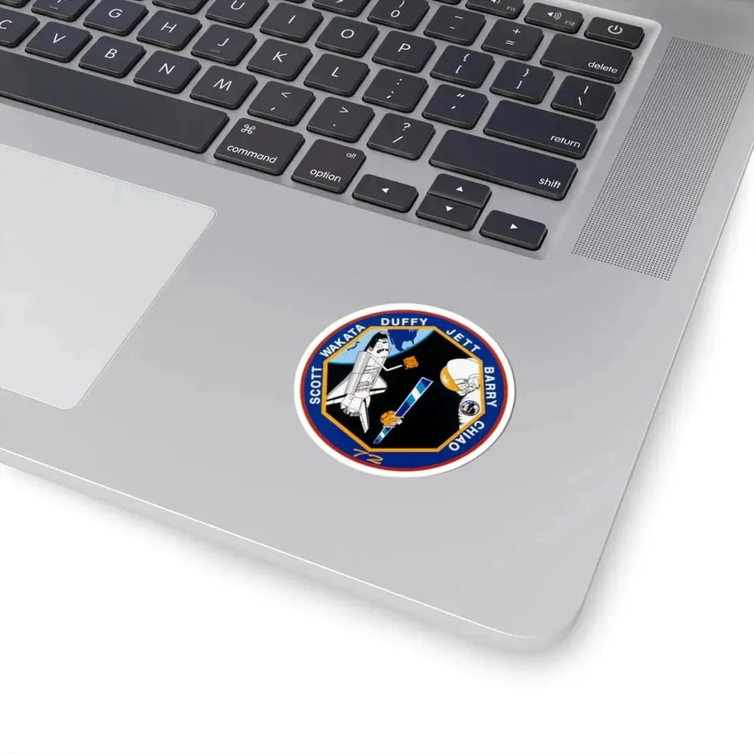STS 72 (NASA) STICKER Vinyl Kiss-Cut Decal - The Sticker Space