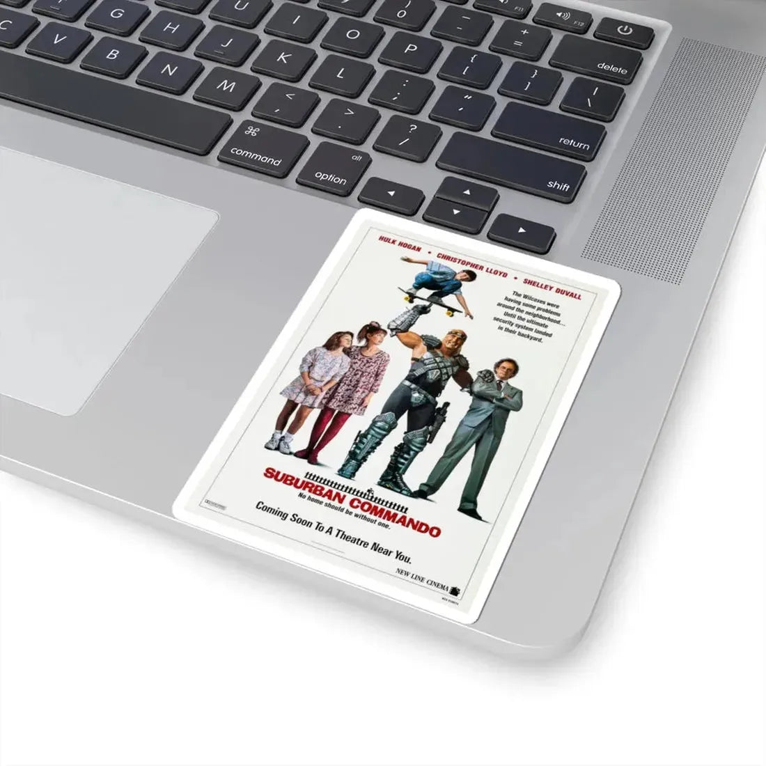 Suburban Commando 1991 Movie Poster - STICKER Vinyl Kiss-Cut Decal - The Sticker Space