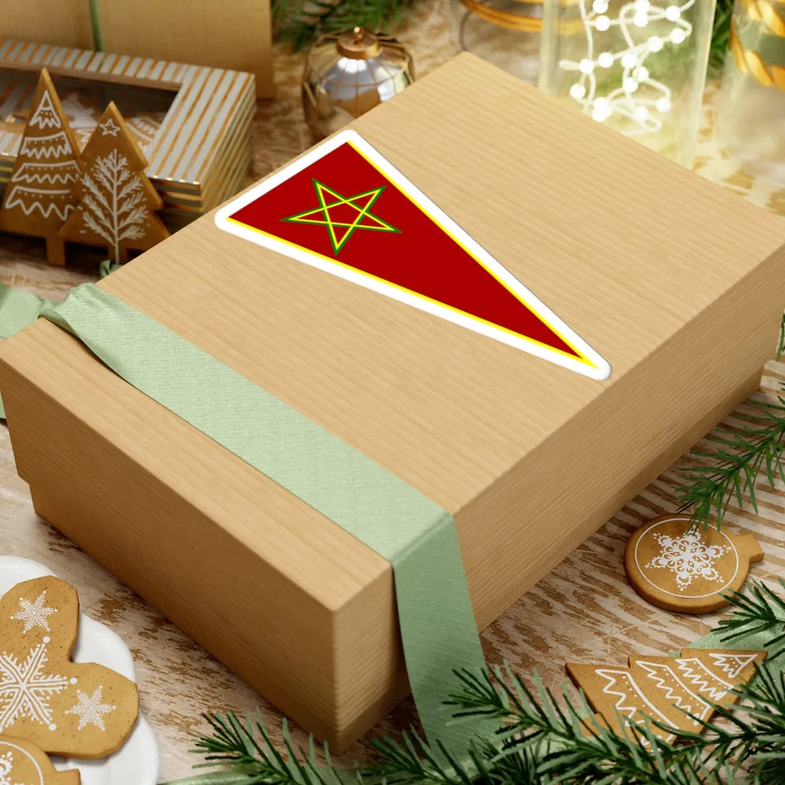 Sultan Standard of Morocco 1939 (Morocco) STICKER Vinyl Kiss-Cut Decal - The Sticker Space